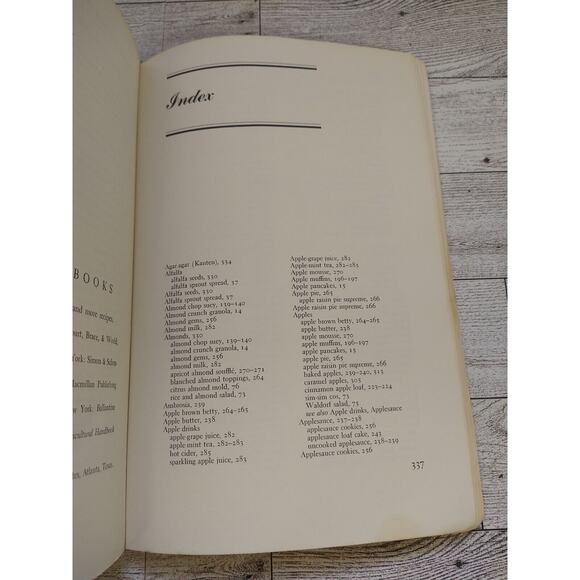 The Deaf Smith Country Cookbook : Natural Foods for Family Kitchens - 1977 Vtg - Picture 13 of 13